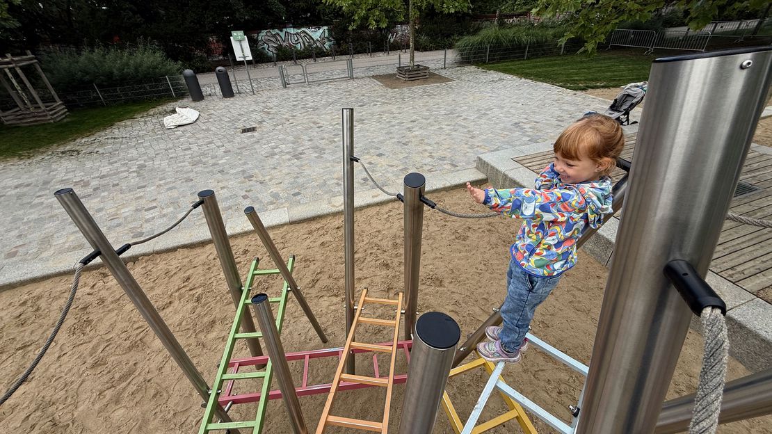 Siv på Mauerpark Spielplatz